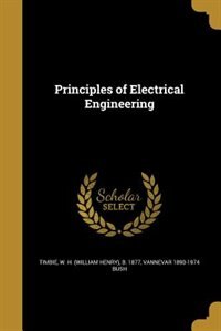 Principles of Electrical Engineering