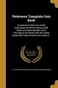 Front cover_Petersons' Complete Coin Book