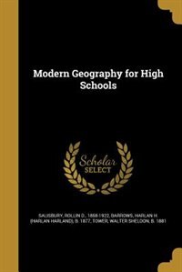 Modern Geography for High Schools