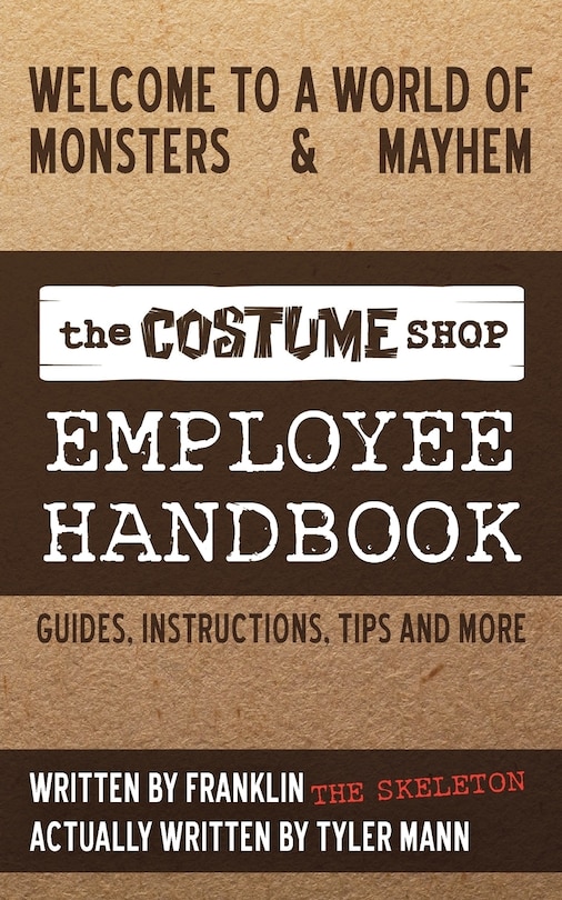 Front cover_The Costume Shop Employee Handbook