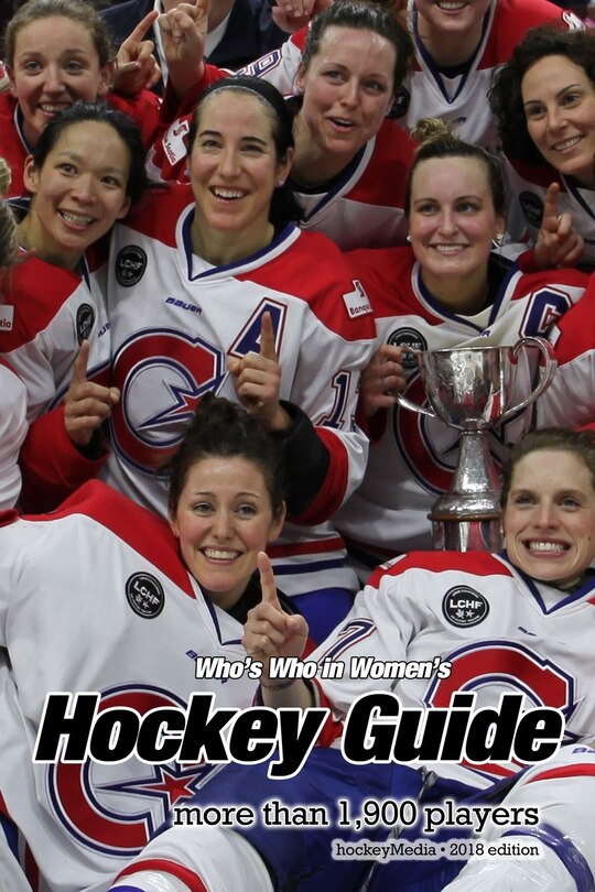 Front cover_(Past edition) Who's Who in Women's Hockey Guide 2018