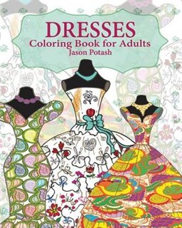 Front cover_Dresses Coloring Book for Adults