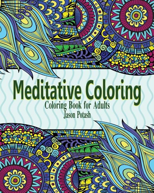 Front cover_Meditative Coloring Books for Adults