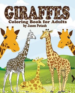 Front cover_Giraffes Coloring Book for Adults