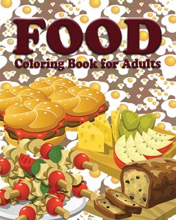 Front cover_Food Coloring Book for Adults