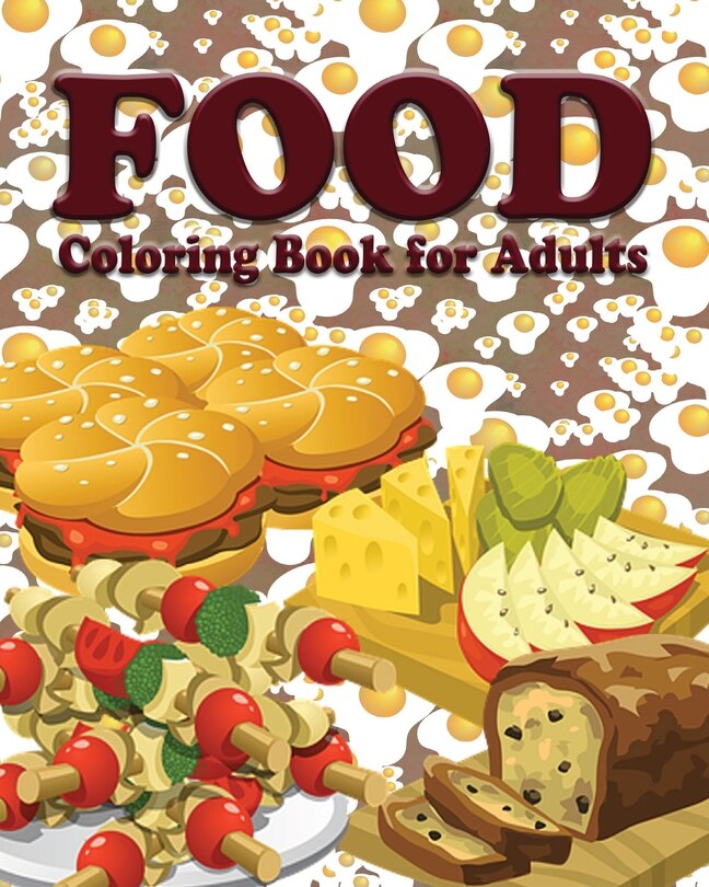 Front cover_Food Coloring Book for Adults