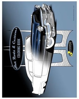 Couverture_Hot Rods & Customs-1 coloring book