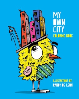 Front cover_My Own City, Coloring Book