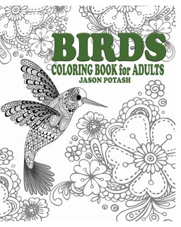 Front cover_Birds Coloring Book for Adults
