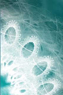 Front cover_LETTERS To MYSELF JOURNAL - WHITE LACE ON TEAL METAL
