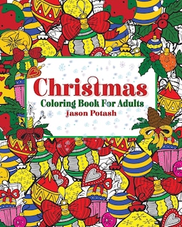Front cover_Christmas Coloring Book for Adults