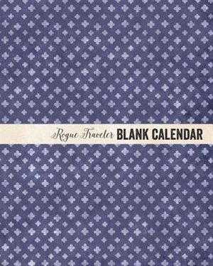 Couverture_Rogue Traveler Blank Month Planner Pages