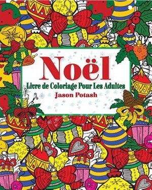 Couverture_Noel Livre de Coloriage Pour Les Adultes