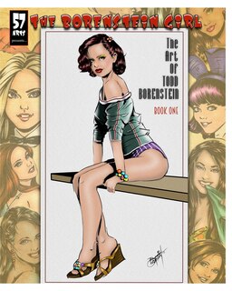 Front cover_The Borenstein Girl, The Art Of Todd Borenstein