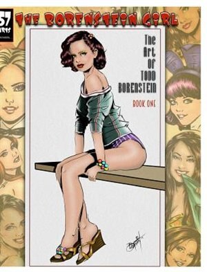 Couverture_The Borenstein Girl, The Art Of Todd Borenstein