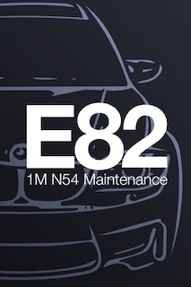 E82 1M N54 Black Sapphire Metallic: Maintenance Book