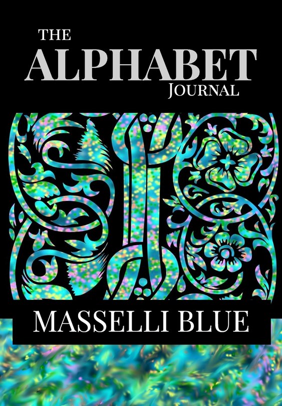 Front cover_The Alphabet Journal - Masselli Blue