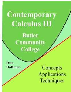 Front cover_Contemporary Calculus 3rd Semester