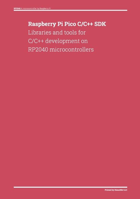 Couverture_Raspberry Pi Pico C/C++ SDK