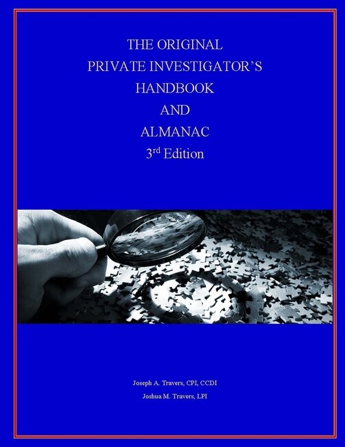 Front cover_The Original Private Investigator's Handbook and Almanac, 3rd Edition