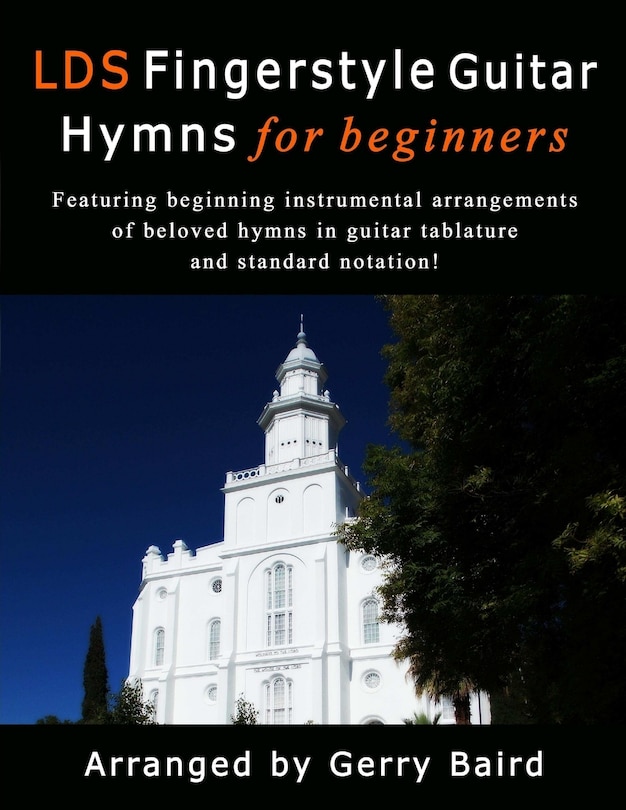 Front cover_LDS Fingerstyle Guitar Hymns for Beginners