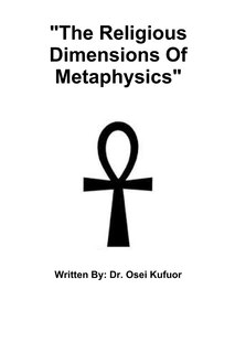 Front cover_The Religious Dimensions Of Metaphysics