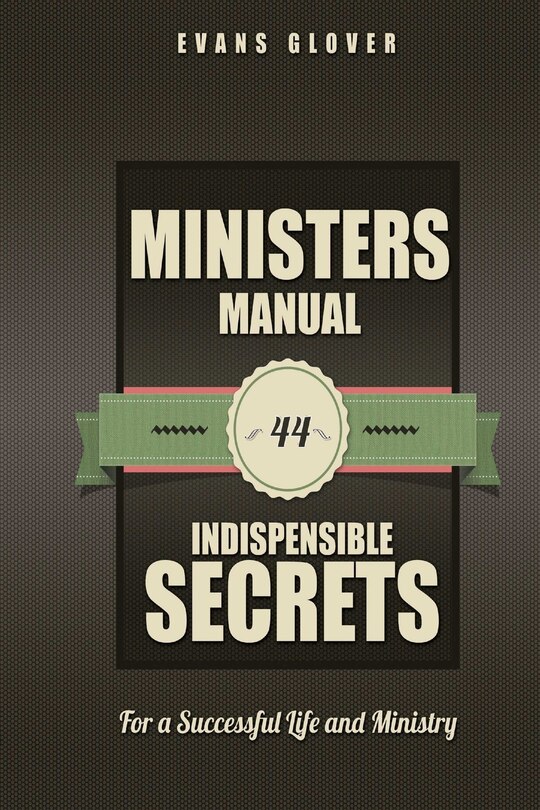 Couverture_Introduction to the Minister's Manual