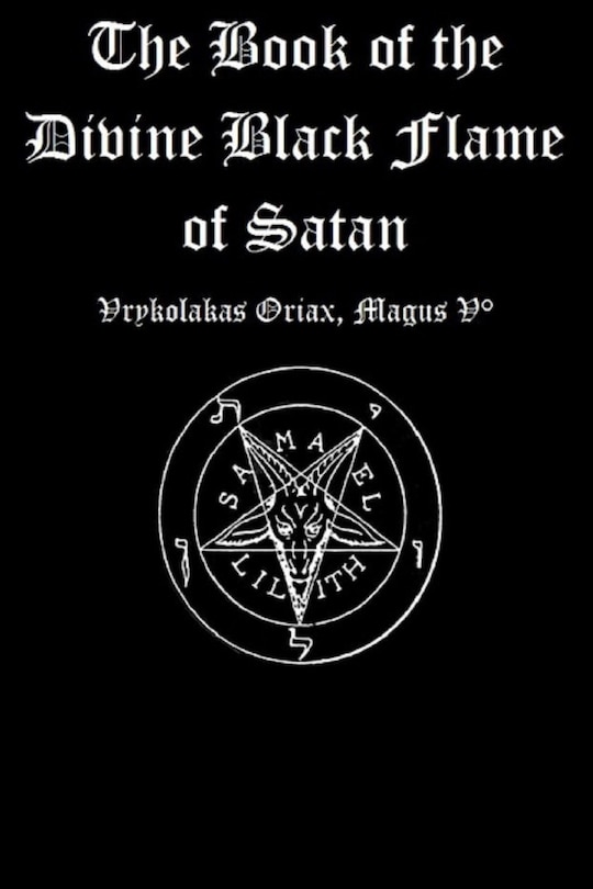 Front cover_The Book of the Divine Black Flame of Satan