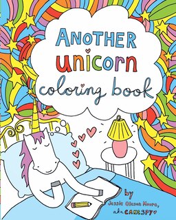 Front cover_Another Unicorn Coloring Book