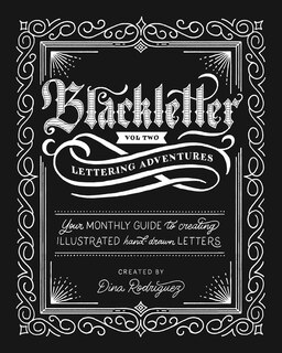 Front cover_Vol 2 Blackletter Lettering Adventures
