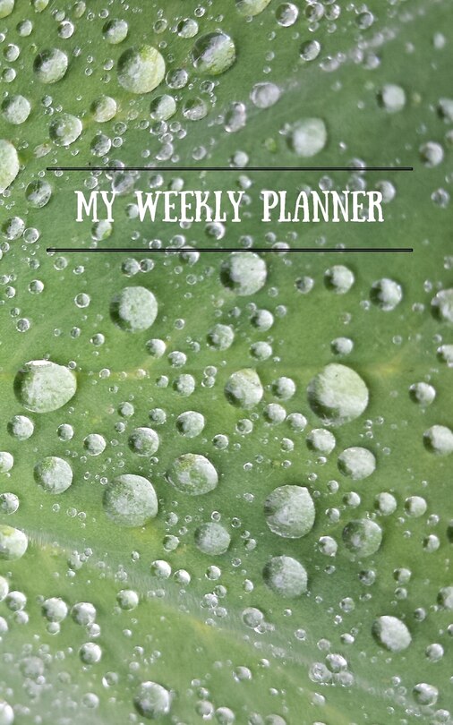 Front cover_My Weekly Planner