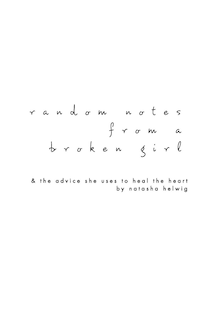 Couverture_Random Notes from a Broken Girl