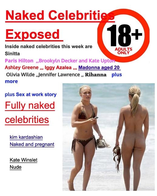 Front cover_Naked Celebrities Exposed