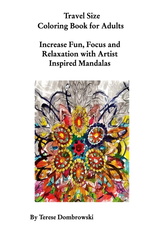 Couverture_Travel Size Coloring Book for Adults