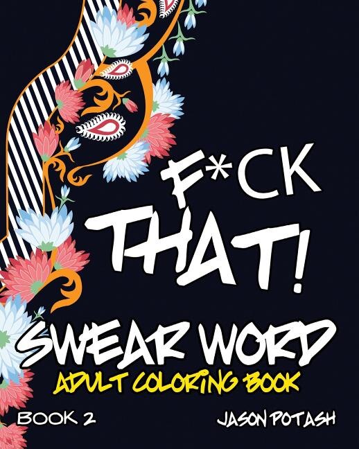 Front cover_Swear Word Adult Coloring Book - Vol. 2
