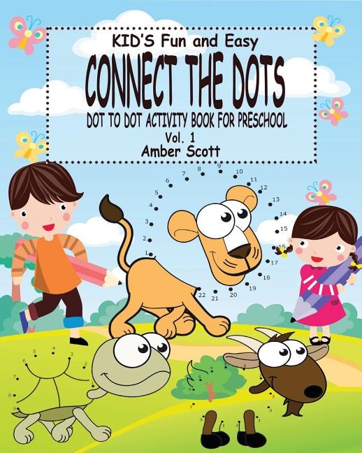 Front cover_Kids Fun and Easy Connect The Dots - Vol. 1