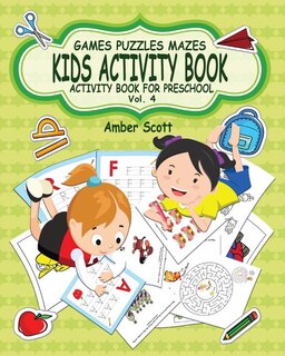 Couverture_Kids Activity Book ( Activity Book For Preschool ) -Vol. 4