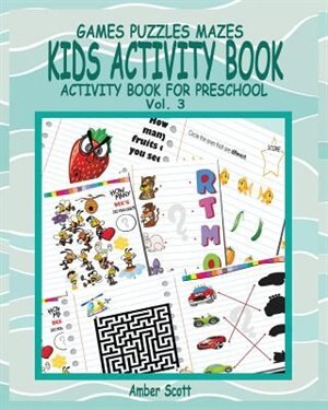 Couverture_Kids Activity Book ( Activity Book For Preschool ) -Vol. 3