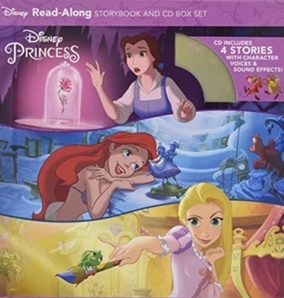 Disney Princess Read-along Storybook And Cd Boxed Set