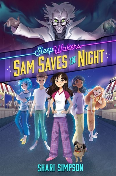 Couverture_Sleepwakers, Book #1 Sam Saves The Night