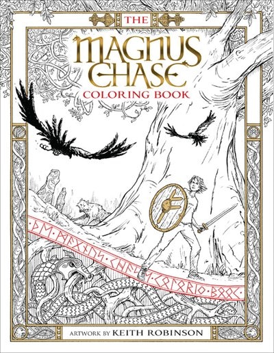 Couverture_The Magnus Chase Coloring Book (a Magnus Chase Book)