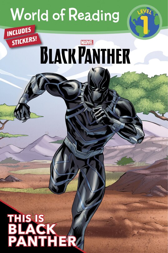 Front cover_World of Reading: Black Panther:: This is Black Panther-Level 1
