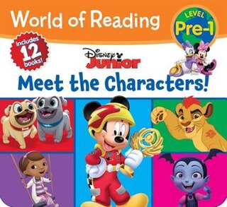 Front cover_World of Reading Disney Junior Meet the Characters (Pre-Level 1 Box Set)