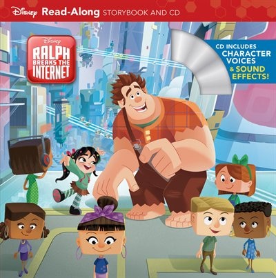 Couverture_Ralph Breaks The Internet Read-along Storybook And Cd