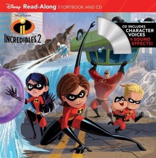 Couverture_Incredibles 2 Read-Along Storybook and CD (Read-Along Storybook & CD)