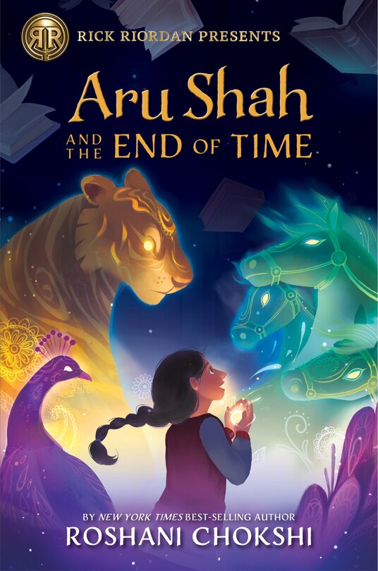 Front cover_Rick Riordan Presents: Aru Shah and the End of Time-A Pandava Novel, Book 1