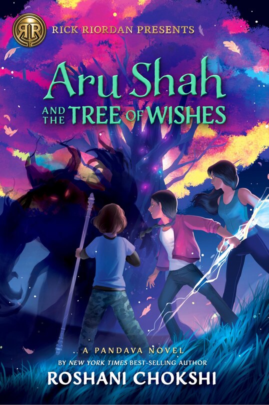 Front cover_Rick Riordan Presents: Aru Shah and the Tree of Wishes-A Pandava Novel Book 3