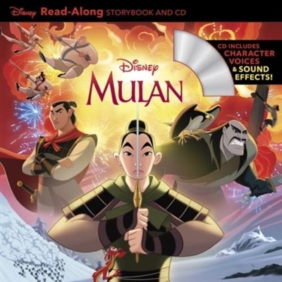 Front cover_Mulan Read-along Storybook And Cd