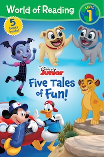 Couverture_World of Reading: Disney Junior: Five Tales of Fun!-Level 1 Reader Bindup
