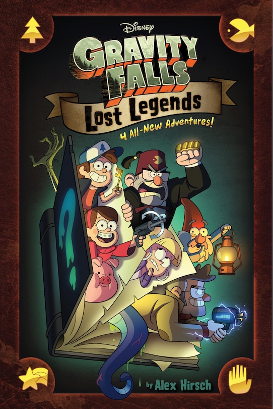 Front cover_Gravity Falls: Lost Legends